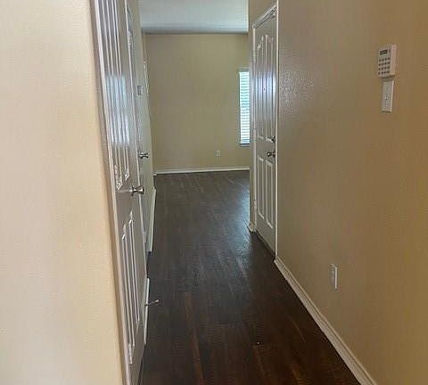 Entry hall to den.