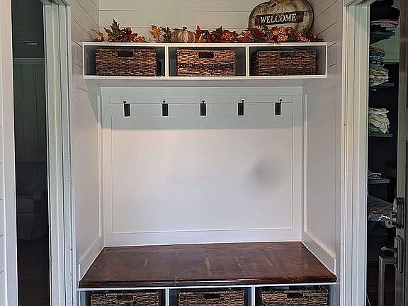 Remodeled front entryway 