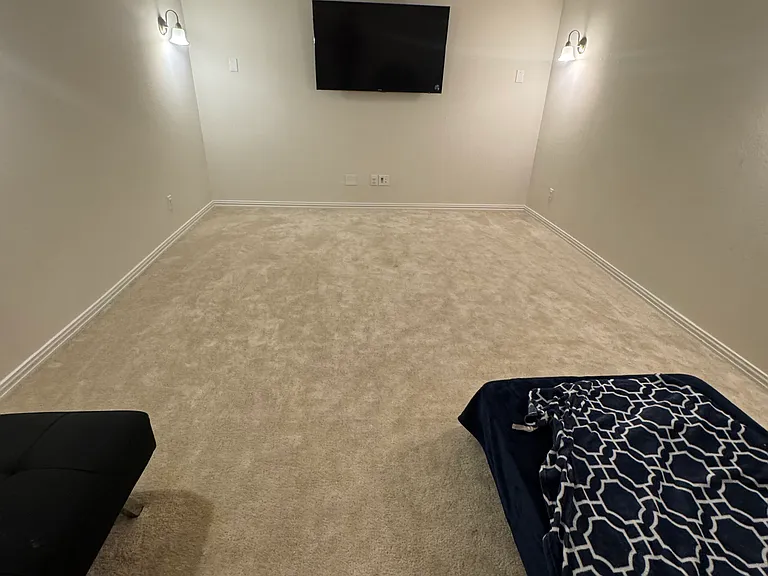 Media room upstairs.