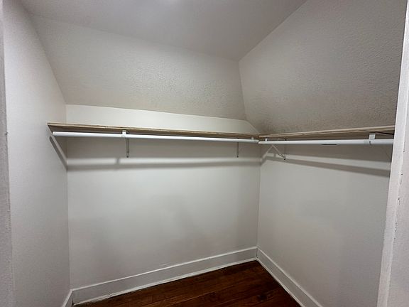 Private walk in closet
