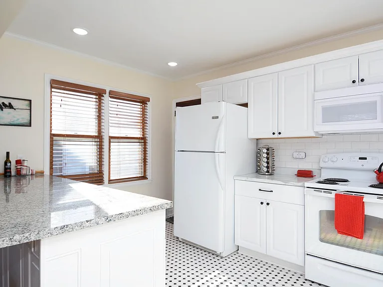 Remodeled kitchen