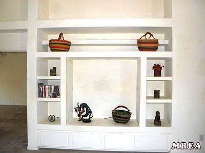 Great room entertainment center