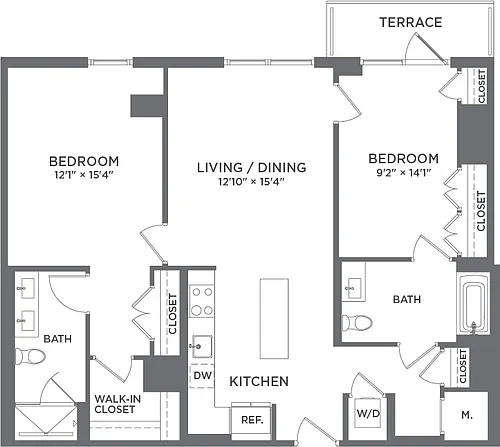 Floor plan B4 PH