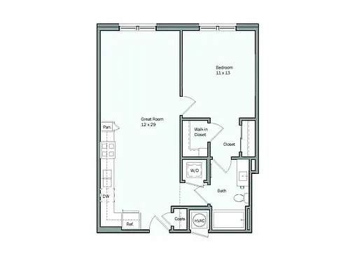 Floor plan Daisy I