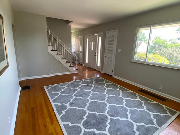 Living Room. Partial view of Newport and Cincinnati.