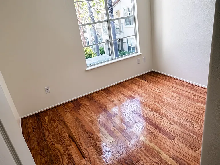 View of Guest bedroom from hallway.