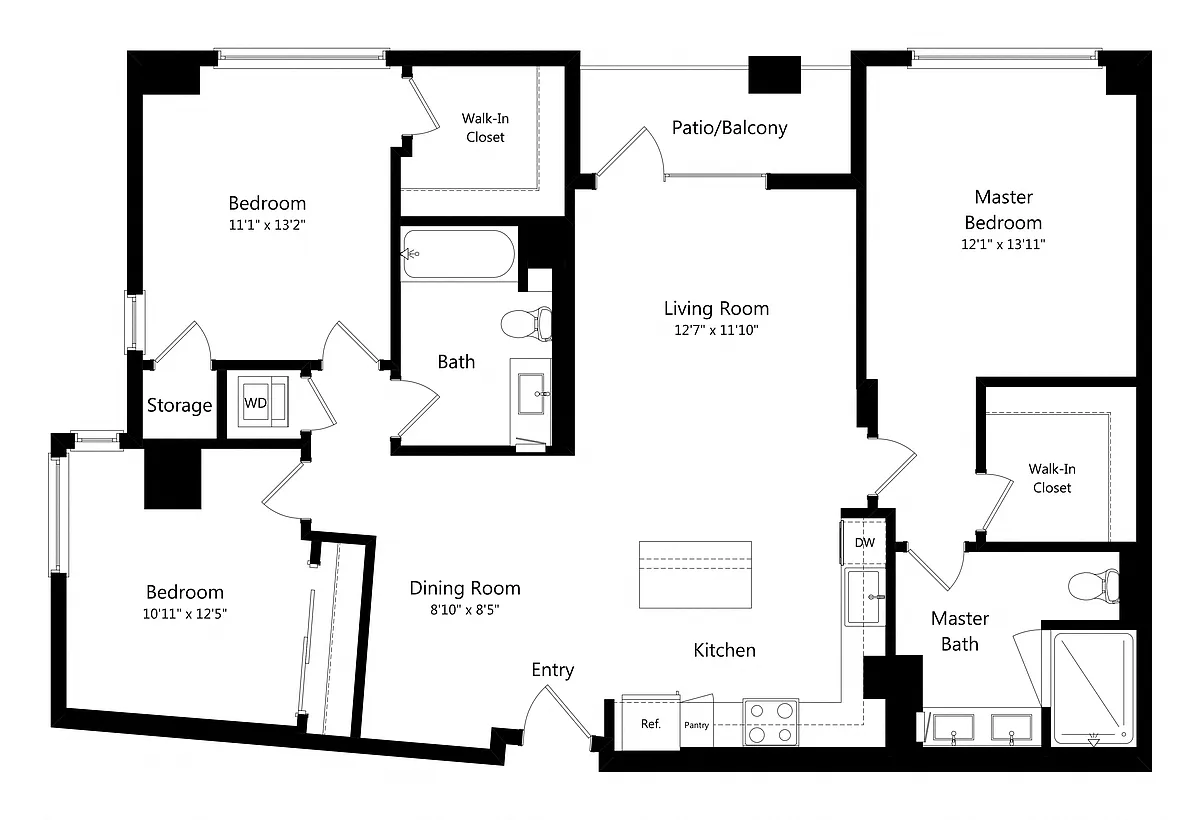 Floor plan C1