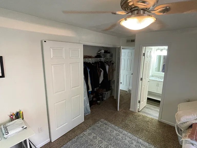 Bedroom 2 with double closet