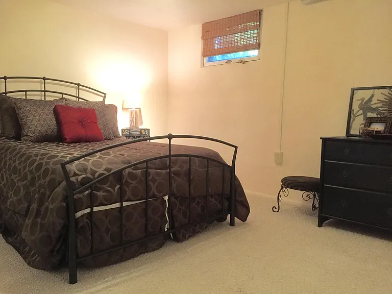 Basement bedroom