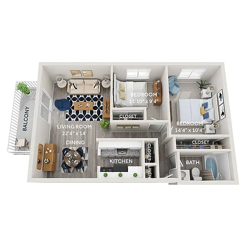Floor plan B1p