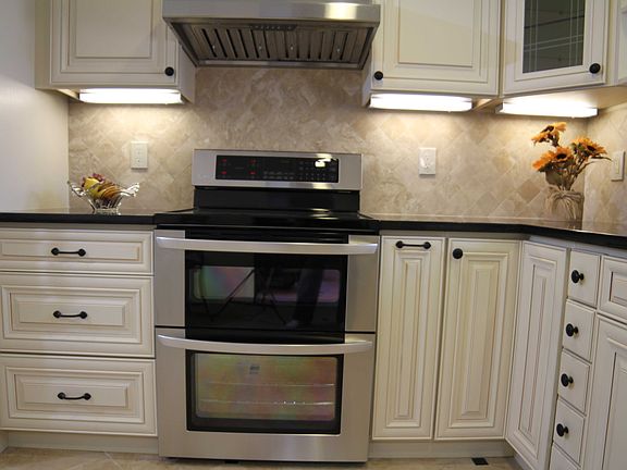 New stainless steel appliances