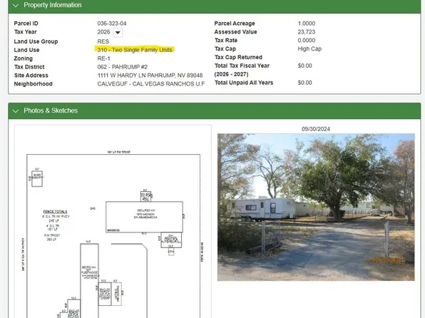 1111 W Hardy Ln, Pahrump, NV 89048