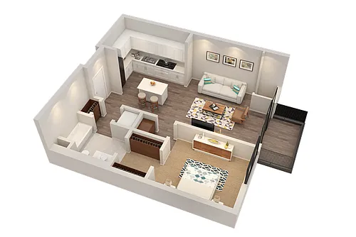 Floor plan Mesa