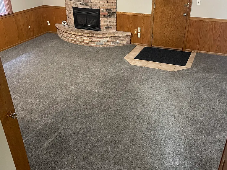 Family room with garage access.