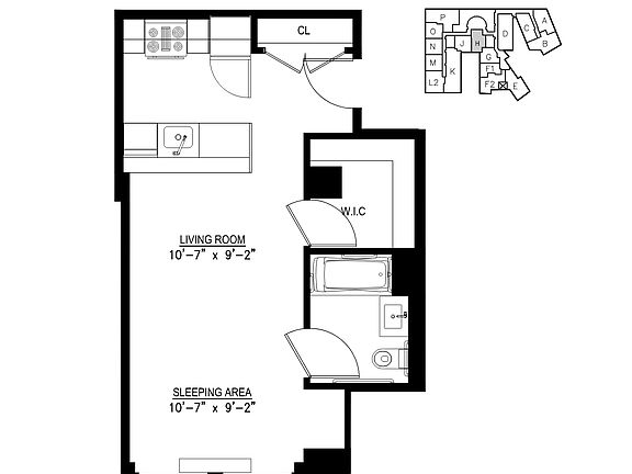 2nd image of 15 Park Row #3H