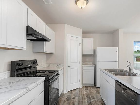 Kitchen 
__ Plenty of counter space, double sink & dishwasher _ modern finishes throughout!