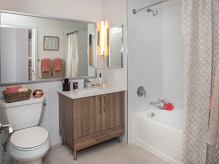 Designer Bathroom in Model 319