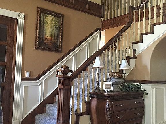 Hand carved custom rails