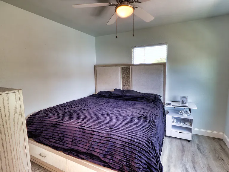 Unit is professionally staged; furniture and decor shown in photos are not included. Rented unfurnished.