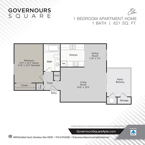 Floor plan Elm