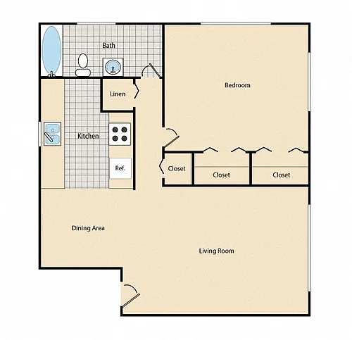 Floor plan Lily
