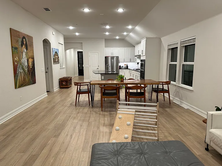 View from the family room