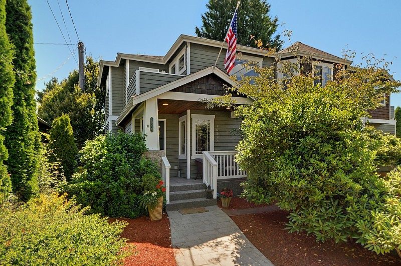 Stunning 2002 custom built home on quiet secluded lot in the heart of Arbor Heights.