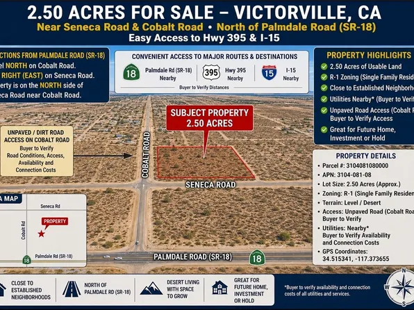 0 Seneca Rd, Victorville, CA 92394