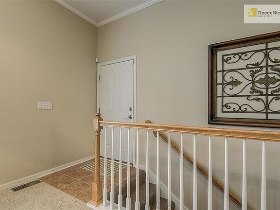 The entrance with ceramic tile floor.