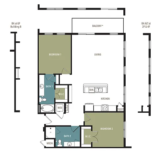 Floor plan B4