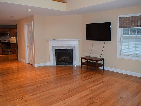 Living room looking towards kitchen