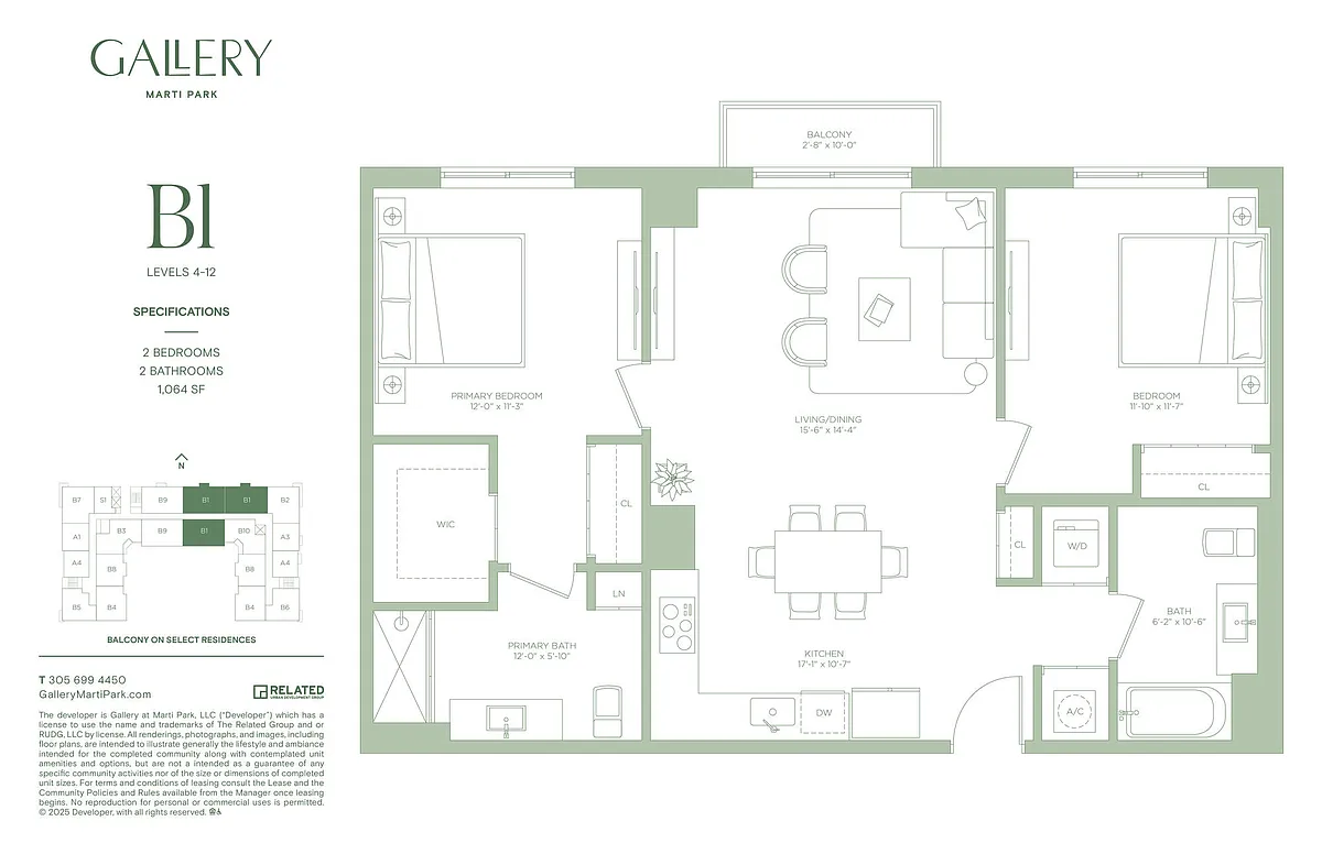 Floor plan B1