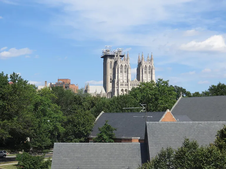 View of National Cathedral from Rooftop.
