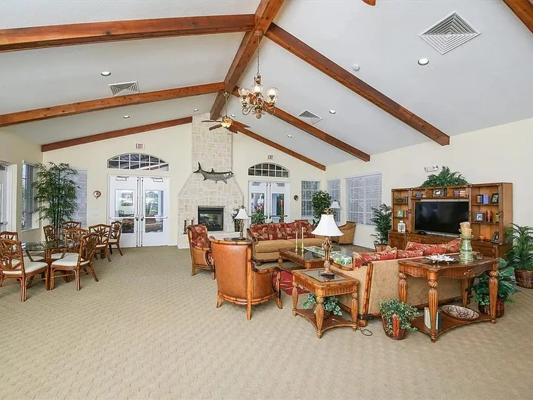 Clubhouse interior area