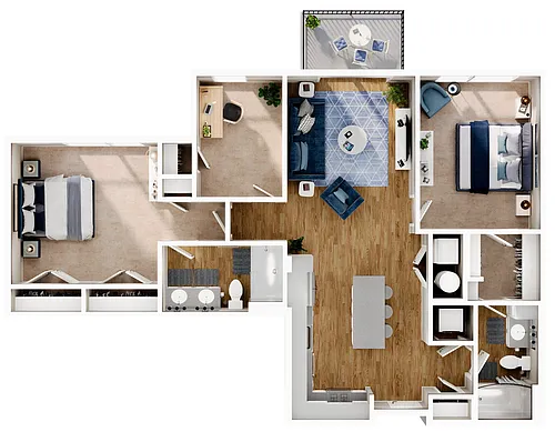 Floor plan Highland