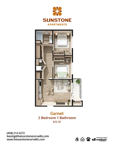 Floor plan Garnet