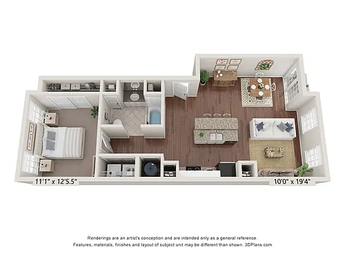 Floor plan Greystone I Flat