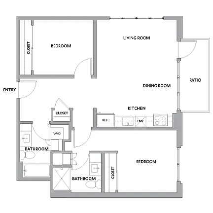Floor plan Plan 2I