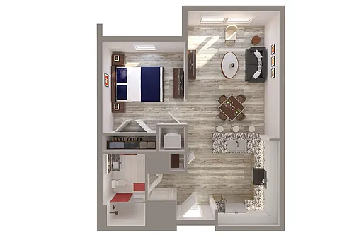 Floor plan Blacksmith