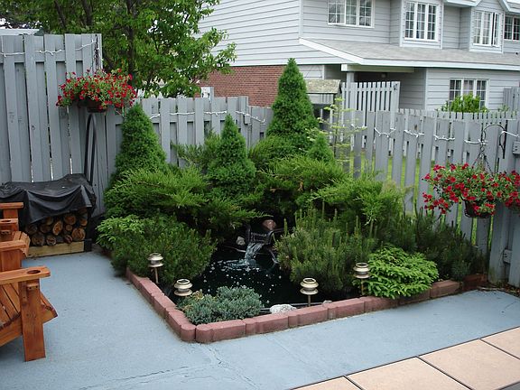 Landscaping on Back Patio View2