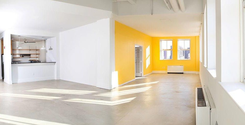 Sample Loft with tenant built partition