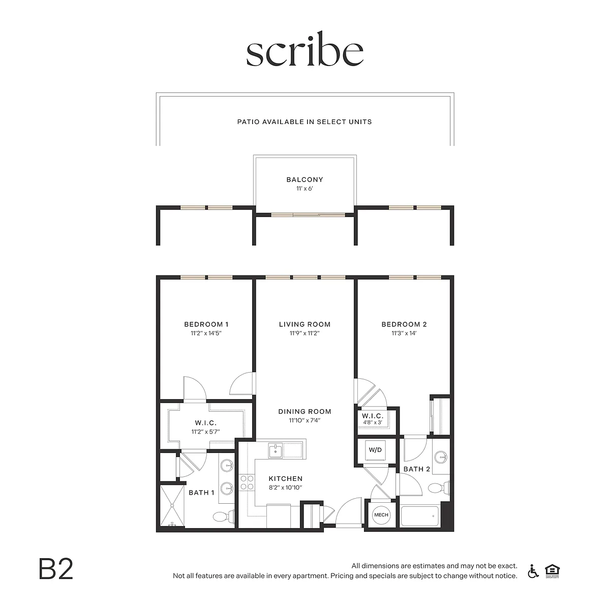 Floor plan B2