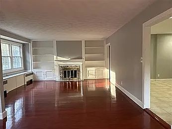 Living room view from dining rm