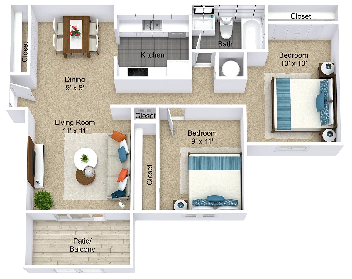 Floor plan Ruby