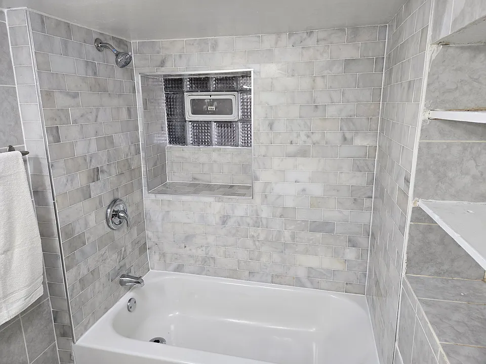 New Marble Shower