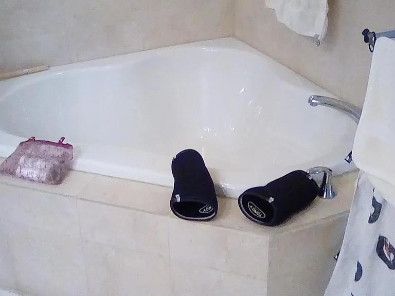 jacuzzi in bathroom