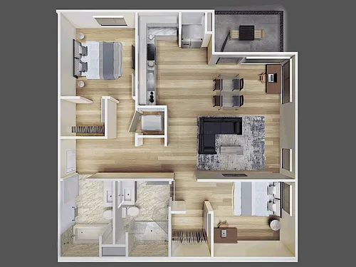 Floor plan B2