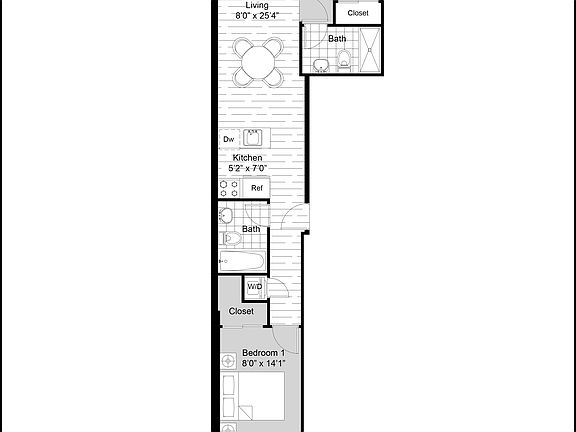 2nd image of 208 Irving Ave APT 3R