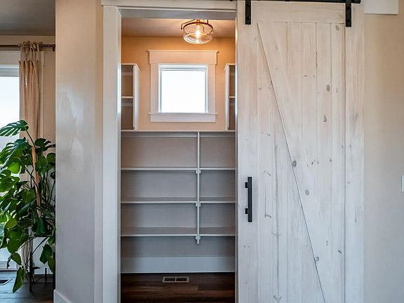Pantry just off of the kitchen.
