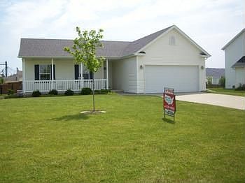 New to the market is this vinyl sided ranch style home featuring three bedrooms, two bathrooms, larg